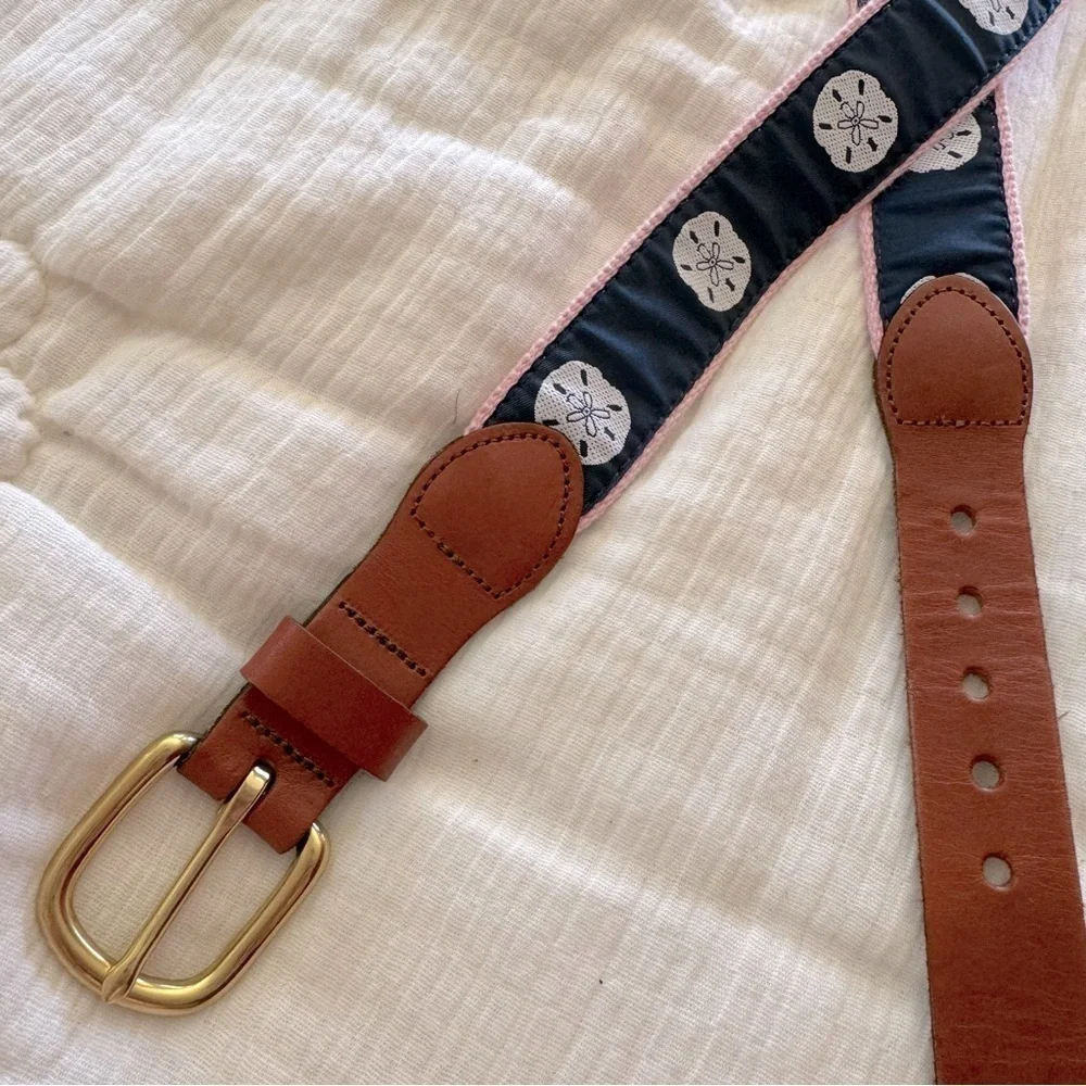 Vintage Leather Man LTD Fabric Ribbon Belt unisex